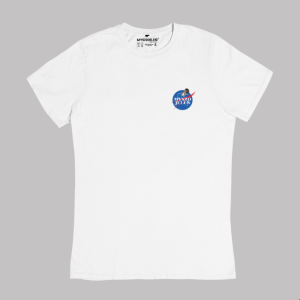 T-shirt damski Myszojeleń NASA petite oversize
