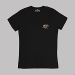 T-shirt damski Myszojeleń PETITE oversize